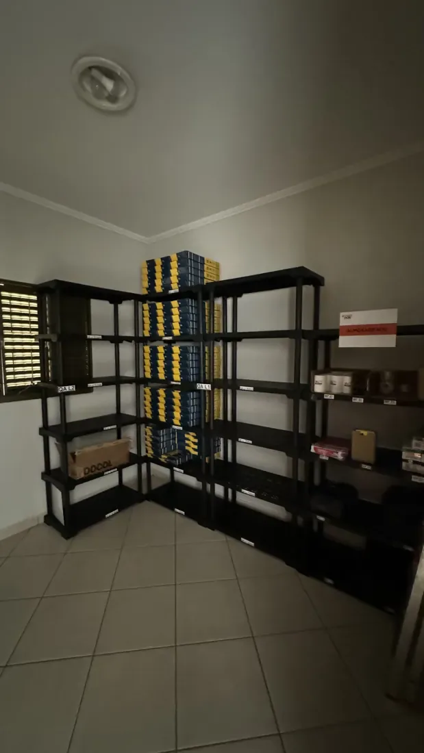 Nosso primeiro estoque
